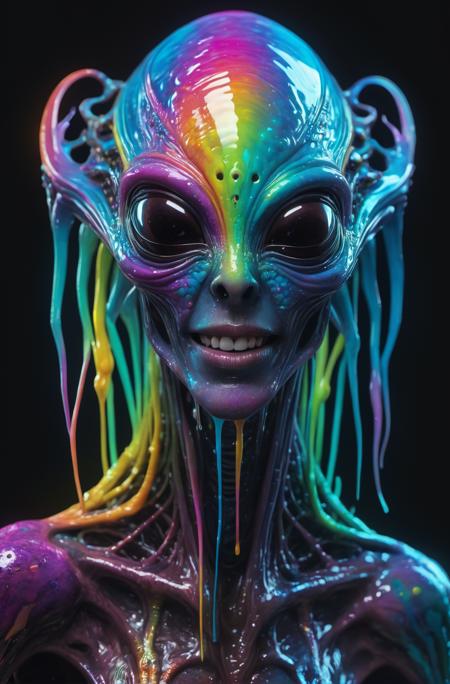 00083-impossibly beautiful portrait of alien shapeshifter entity, insane smile, intricate complexity, surreal horror, inverted neon ra.png